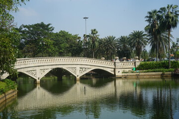 bridge in the park