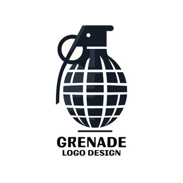 Grenade Vector Logo Design 