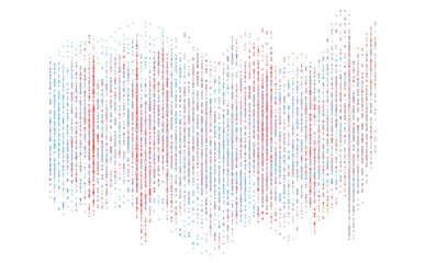 Abstract glowing sparkling stars seamless on transparent background. Glowing sparkles seamless dust of stars neon overlay PNG. Futuristic data concept with glowing sparkles festive dust.