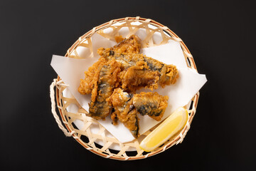 いわし　唐揚げ