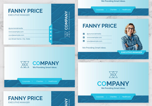 Blue And Black BusinessCard