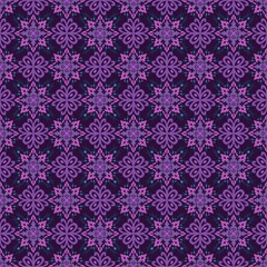 Fototapeta premium Modern Elegant Seamless Ikat Moroccan Damask Pattern for Luxury Branding and Architectural Decorative Surfaces