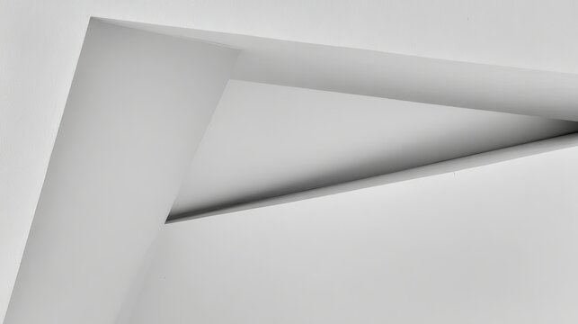 Minimalist tech-inspired abstract shapes on a white background, symbolizing modernity and innovation.