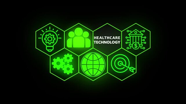 healthcare, medical diagnosis. Artificial intelligence help analysis data about health patients.