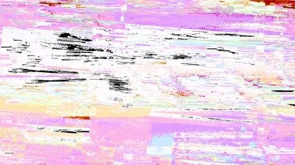 Screen freeze error glitch transition for stuck video frame pause effect animation. - Powered by Adobe