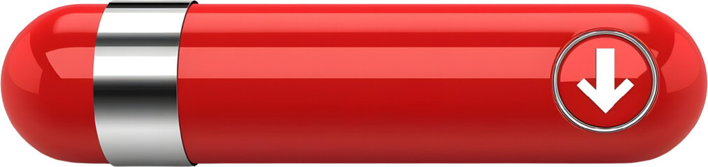 Red Download  Botton