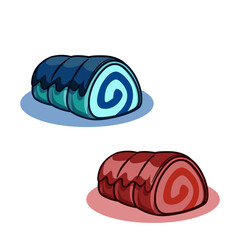 sweet swiss roll cake