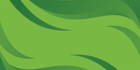 Obraz premium Abstract green wavy background. modern design texture illustration eps10