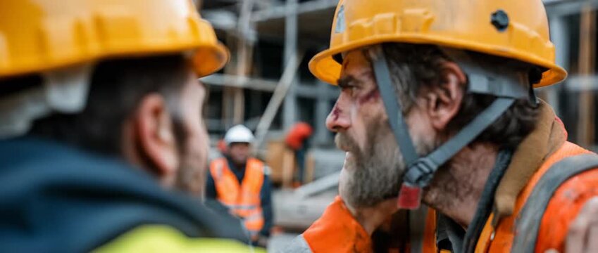 After an accident, a builder saved a coworker.