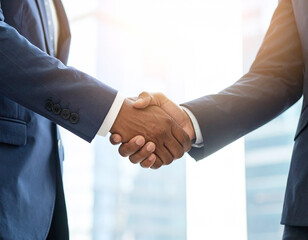 Generative AI
ビジネスパートナーシップを象徴する握手の瞬間