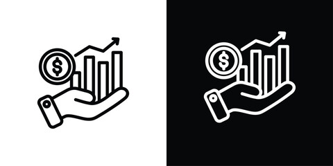 Stock  Icon Sheet Black And White © sayida