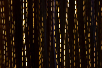 Exposure delay, dotted sparks, glowing dots, splashes of fire, chaos of illumination