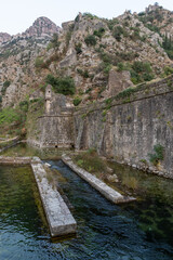 The Riva Bastion is one of the older fortification structures in Kotor