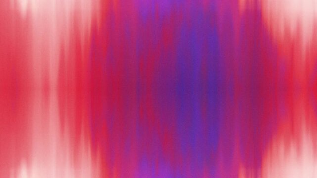 Vibrant red, blue, purple, grainy soft wave pattern seamless loop. Abstract background texture.
