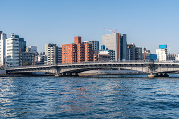 東京　隅田川界隈の風景