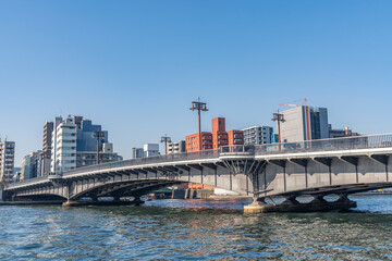 東京　隅田川界隈の風景