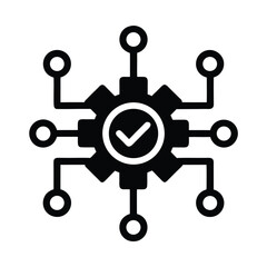 System Integration Success Vector Illustration