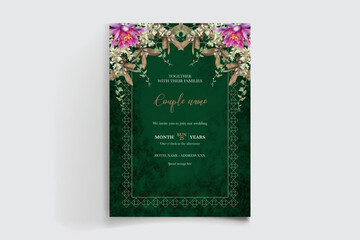 Save the date wedding invitation templates