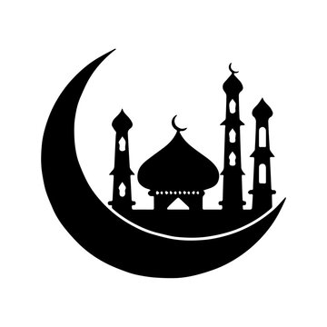 Ramadan Pattern Mosque Sign Ramadan Mubarak Ramadan Karim in vector art