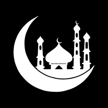 Ramadan Pattern Mosque Sign Ramadan Mubarak Ramadan Karim in vector art