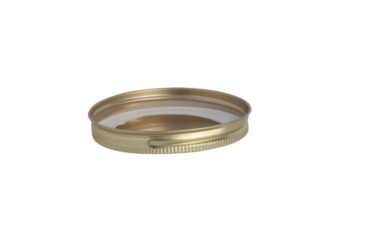 Mason Jar Lid - Gold Canning Seal