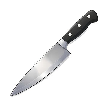 knife isolated on white