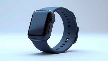 3D Smartwatch Icon Symbolizing Business Efficiency and Time Management