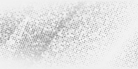 Circles background. Random dots. Black and white shades.  Digital. Mosaic effect. Halftone vector.