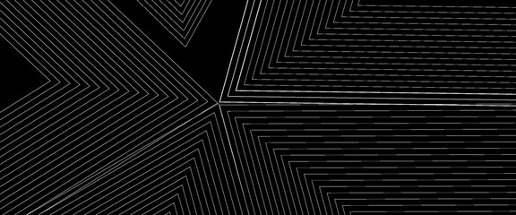 Linear arrow halftone background. Striped cross shape gradient texture. Line arrows center pointing