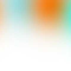 Abstract gradient background with blurred colors on transparent background