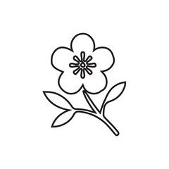 Simple Flower Illustration