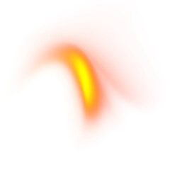Orange Light Swirl Streak Overlay © Rezual