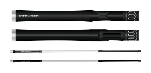 Fishing Rod Product Design Mockup, Adobe Illustrator