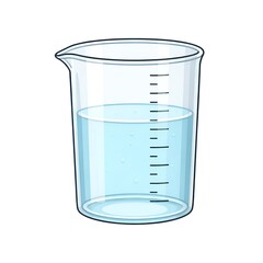 test tube with blue liquid