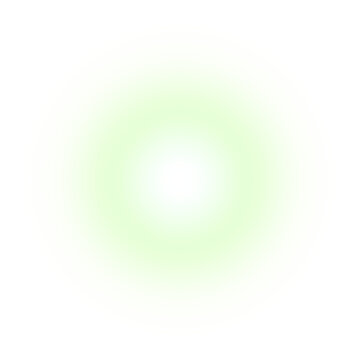 Soft glowing orb of light a gentle illumination on transparent background