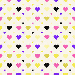 Cute Little Hearts Pattern for Valentines Day, Nursery Decor, Wrapping Paper Backgrounds