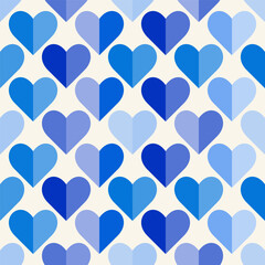 Cute Little Hearts Pattern for Valentines Day, Nursery Decor, Wrapping Paper Backgrounds