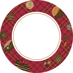 Valentine's Day Display Tartan Check POP