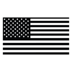 American flag icon - Clipart, Glyph and solid icon set, Flat Design Icon, line icon set, Flat Vector icon, icon, Editable stroke icon, Modern icon collection