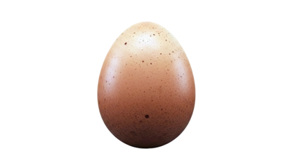 Brown speckled egg