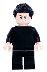 Obraz premium Dortmund - Deutschland 19. Januar 2026 - Lego Minifigure in schwarz gekleidet