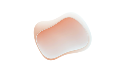 Abstract Gradient Blob Shape