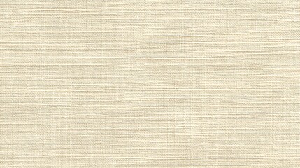 Fototapeta premium A textured, beige fabric with subtle horizontal lines, giving it a soft and natural appearance suitable for various design applications.