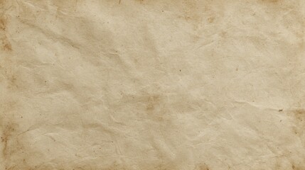 A textured, crumpled piece of vintage paper with a warm beige tone, exuding an antique charm perfect for backgrounds or creative projects.