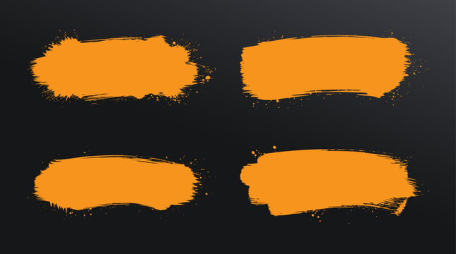 grunge brush strokes illustrator template