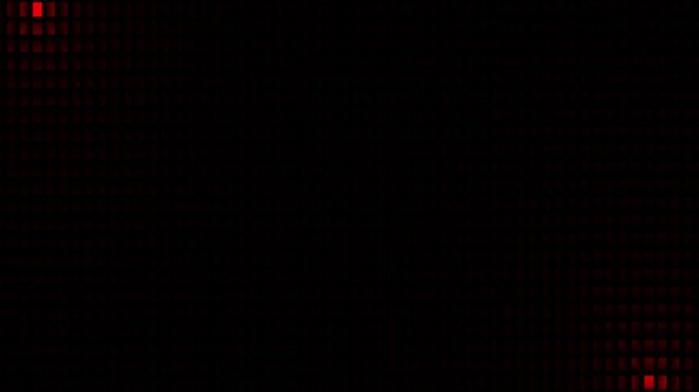 Grid dark background Animated abstract technology dark background, random dots and grid,Halftone dot motion pattern
