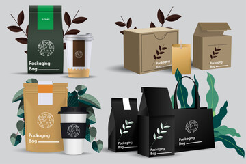 Luxury 3D Modern Product Packaging Icons