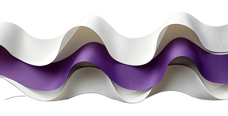 Purple white waves background for desktop High quality photo