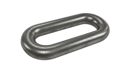 Fototapeta premium An image of metal ring on black background with clip in the.