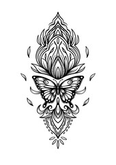 abstract floral background